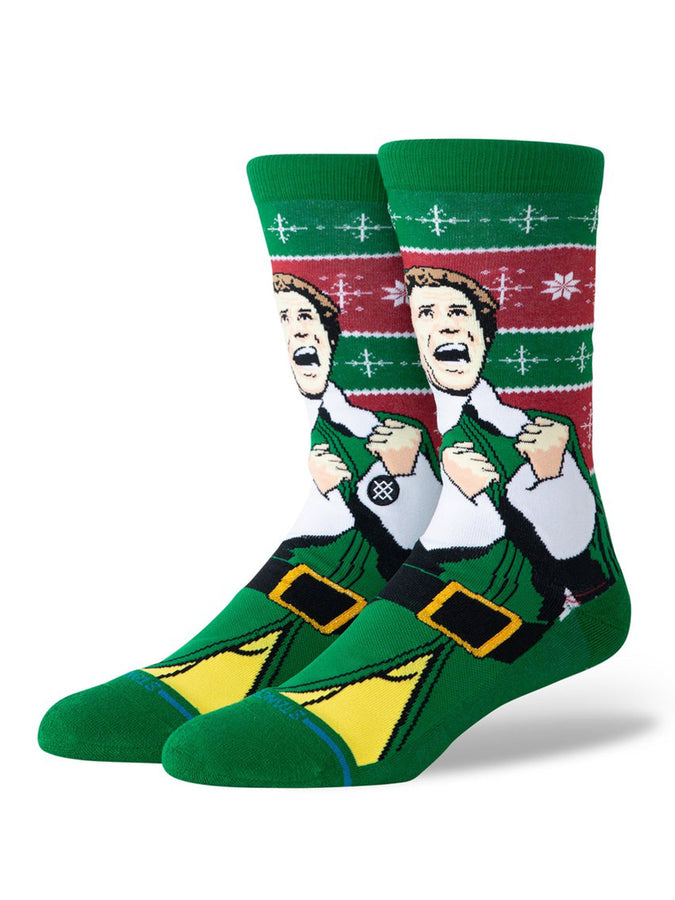 Stance x Elf Cold Outside Socks | GREEN (GRN)