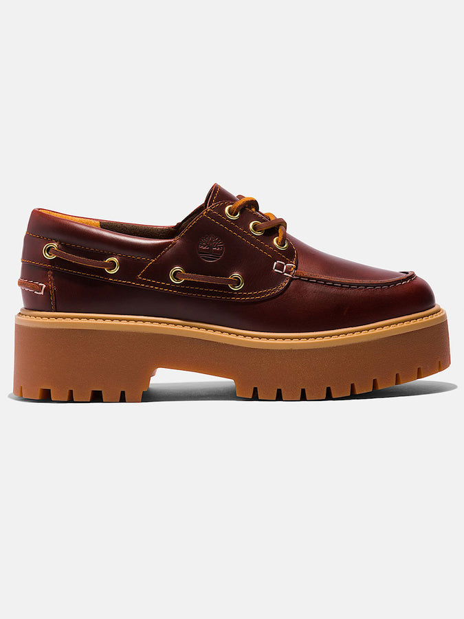 Timberland Stone Street Platform Boat Rootbeer Shoes Fall 2026 | ROOTBEER