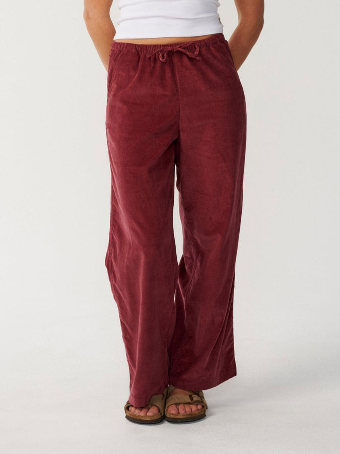 Rip Curl Keepsakes Washed Cord Pants Fall 2026 | DARK PLUM (2924)