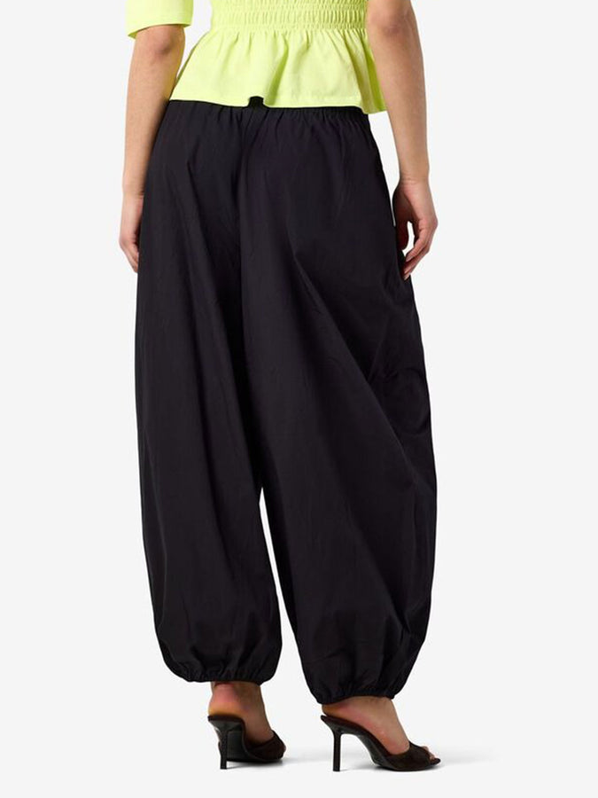 Noisy May Asta Ballon Pants Spring 2026 | BLACK
