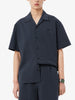 Lacoste Relaxed Seersucker Short Sleeve Buttondown Shirt Spring 2026