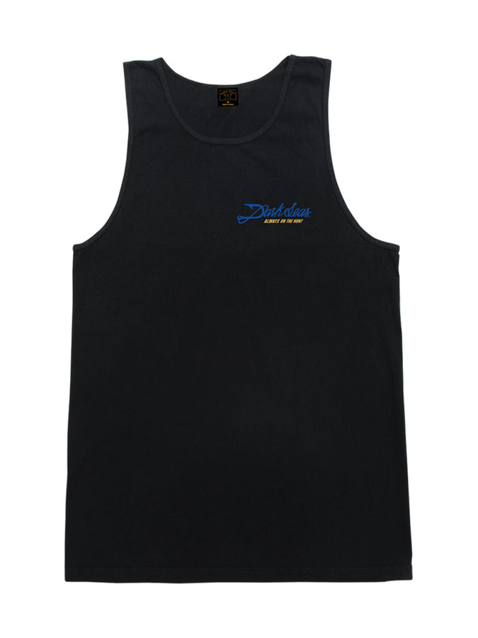 Dark Seas Reel Legends Tank Top Summer 2026 | BLACK