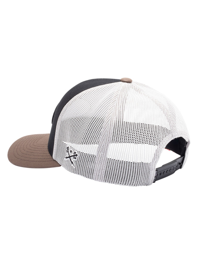 Dark Seas Laguna Trucker Hat | BLACK/BROWN