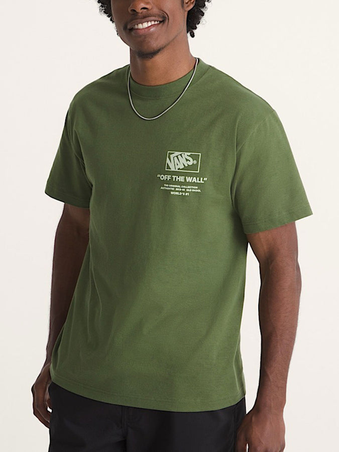 Vans Stacked Hi T-Shirt Holiday 2026 | GREEN BALSAM (GRK)