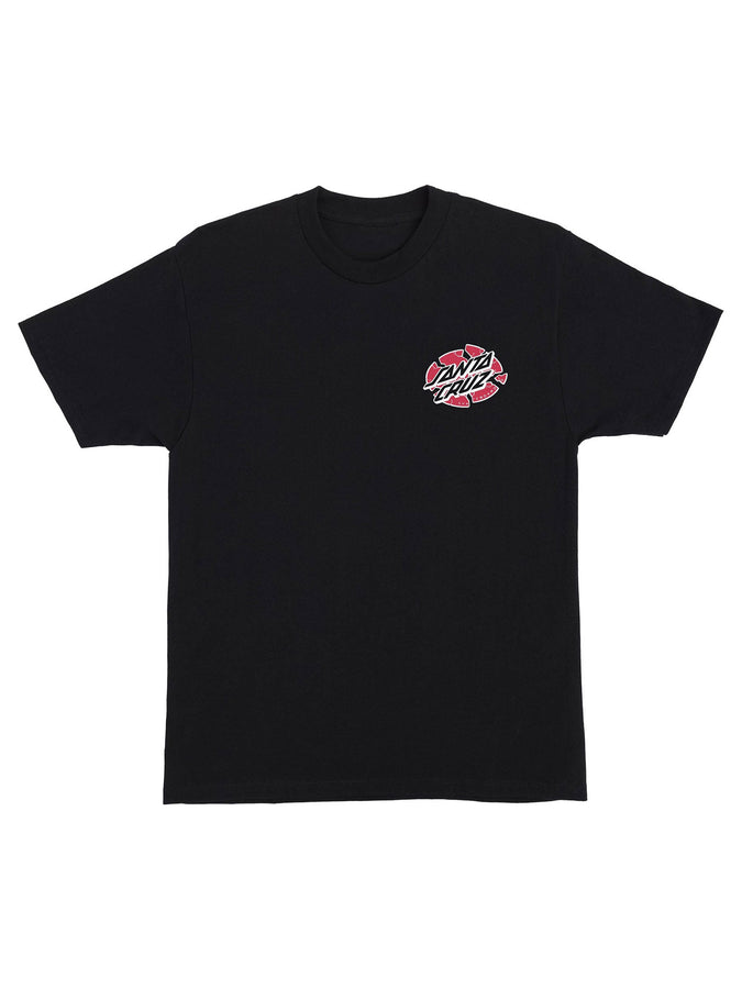 Santa Cruz Grabke Exploding Dot T-Shirt Fall 2026 | BLACK