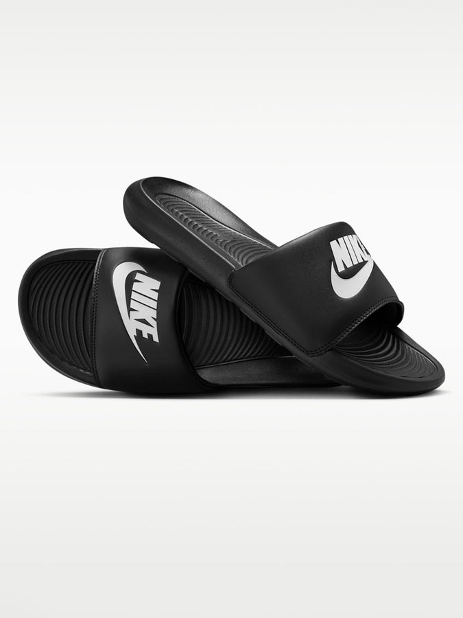 Nike Victori One Black/White/Black Sandals Fall 2026 | BLACK/WHITE/BLACK (002)