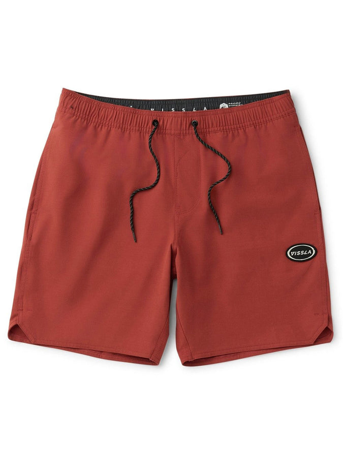 Vissla Solid Sets Ecolastic Shorts Spring 2026 | RED (RED)