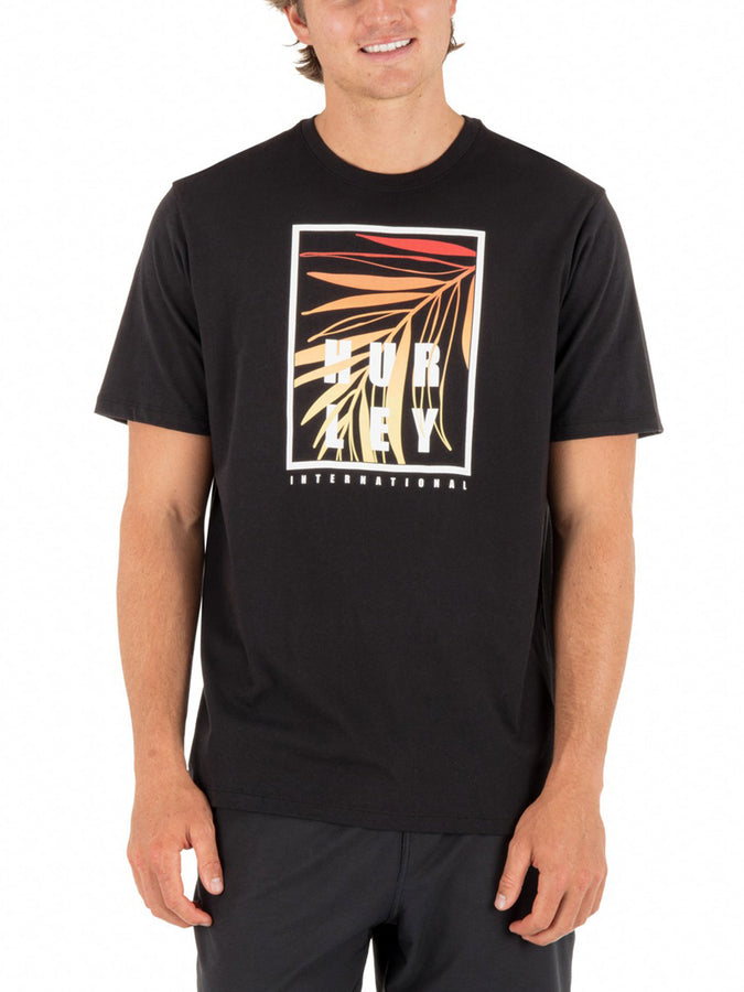 Hurley Window Tropics T-Shirt Spring 2026 | BLACK (001)