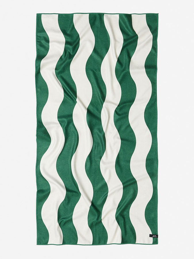 Slowtide Stripe Kale Towel | KALE