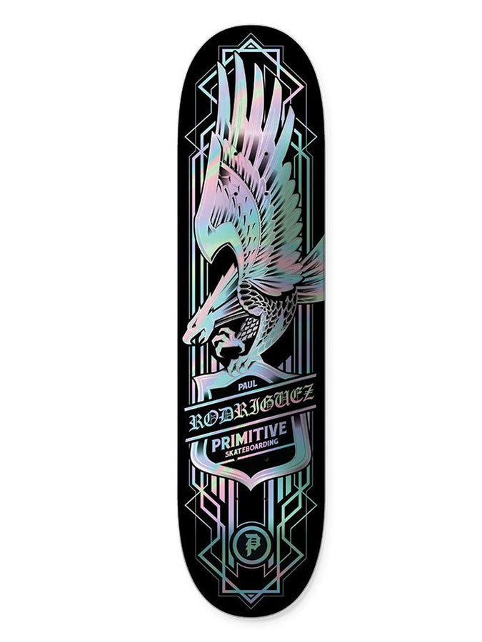 Primitve Spectra Rodriguez Eagle 8.25’’ Skateboard Deck | BLACK/HOLOGRAPHIC FOIL