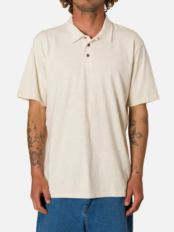 Katin Slub Short Sleeve Polo Spring 2026 | VINTAGE WHITE