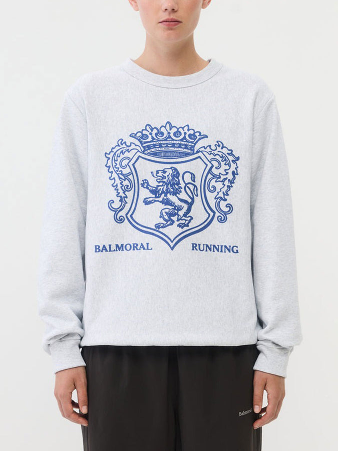 Balmoral Sterling Crewneck Sweatshirt Fall 2026 | ASH GREY
