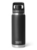 Yeti Rambler Flip Chug Black 26oz Water Bottle