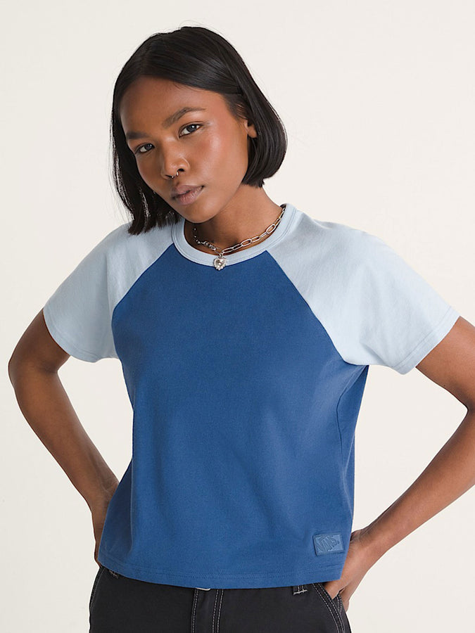 Vans Gracie Raglan T-Shirt Fall 2026 | TRUE NAVY (5TU)