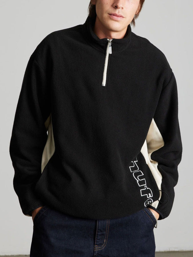 Huf Basecamp 1/4 Zip Fleece Fall 2026 | BLACK