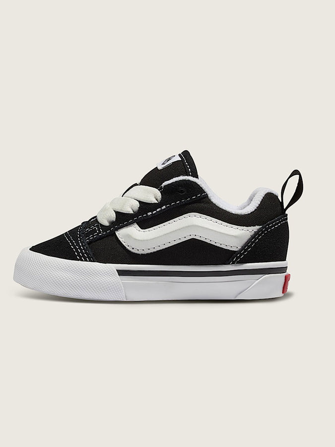 Vans Knu Skool Elastic Lace Black/True White Shoes | BLACK/TRUE WHITE (6BT)