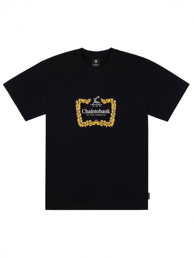 Chain To Bank Hennessy Holder T-Shirt Fall 2026 | BLACK