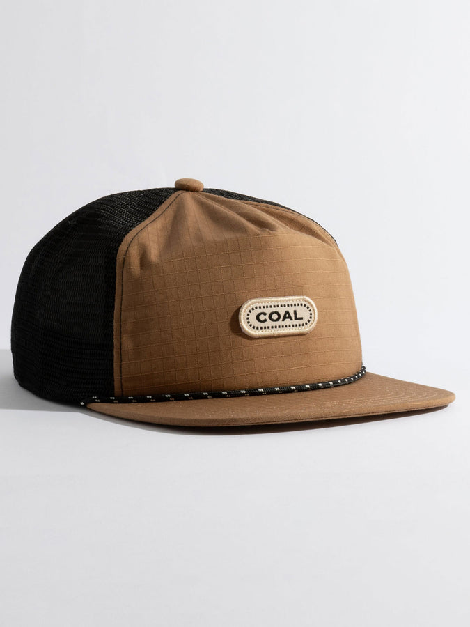 Coal Atlas Mesh Back Snapback Hat | LIGHT BROWN (LBR)