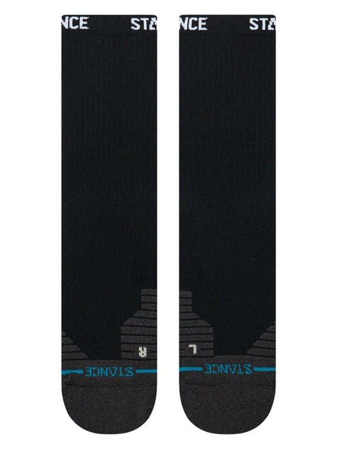 Stance Golf Ribbed Mid Black Socks | BLACK (BLK)