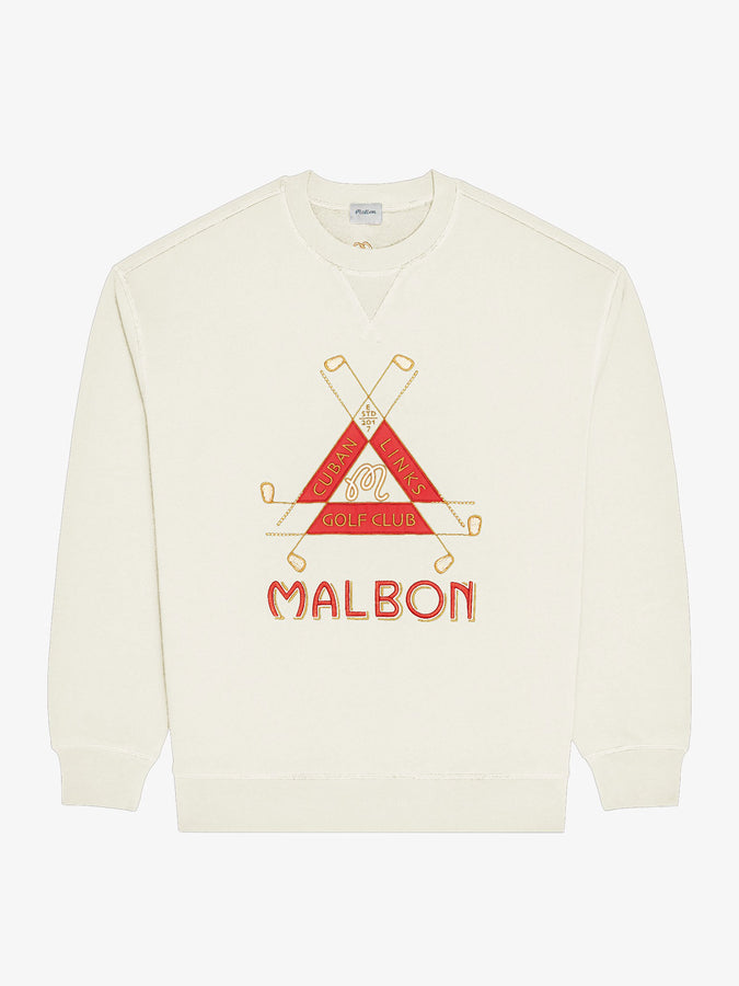 Malbon Trinity Crewneck Sweatshirt Summer 2026 | CREAM