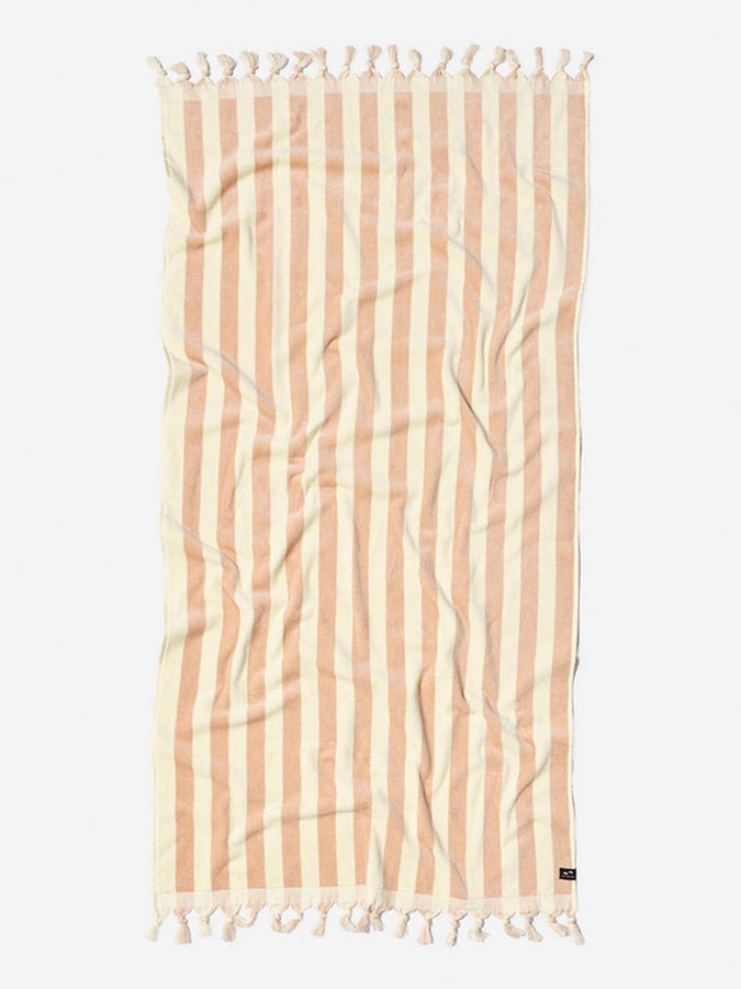 Slowtide Cabana Fringe Clay Towel | CLAY