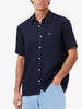 Lacoste Linen Short Sleeve Buttondown Shirt Spring 2026