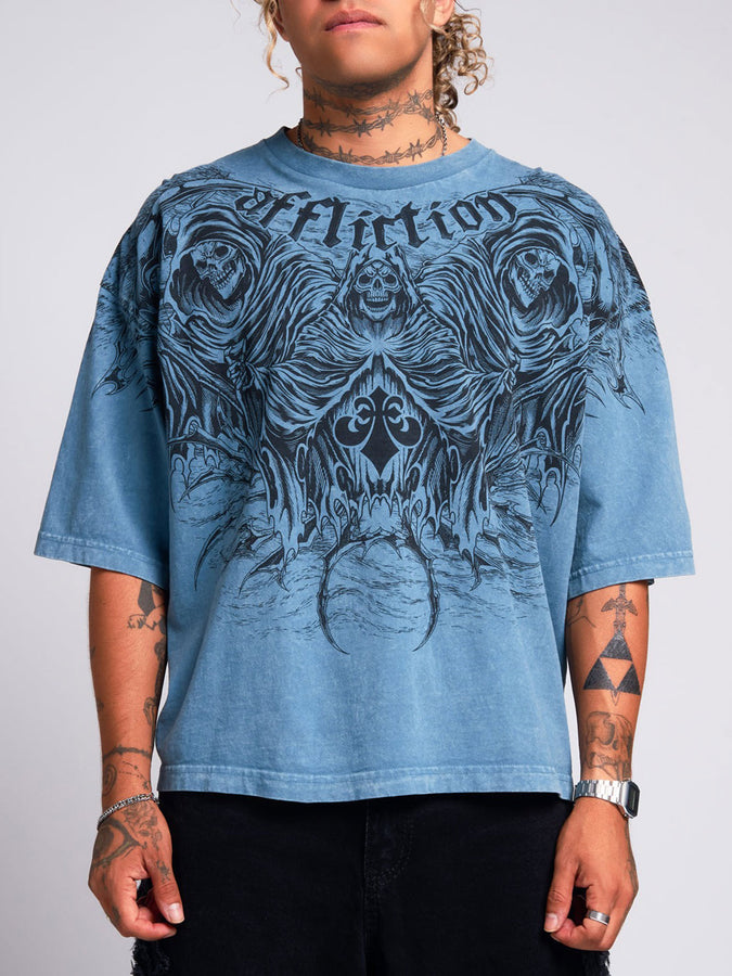 Affliction Ominous T-Shirt Fall 2026 | TAPESTRY LAVA WASH