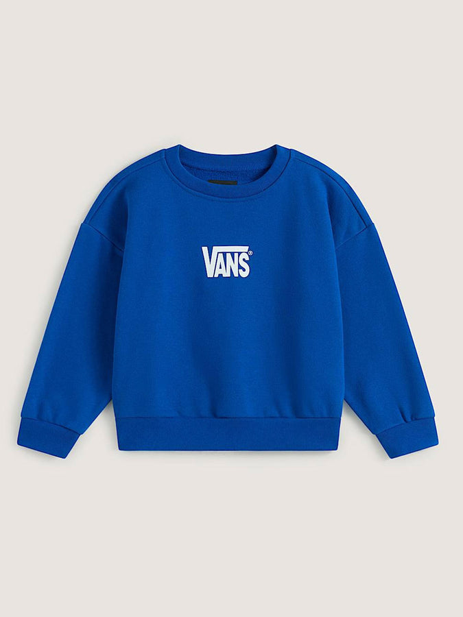 Vans Stretch Logo Crewneck Sweatshirt Fall 2026 | CLASSIC BLUE (10Z)