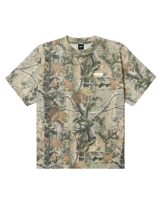 Obey Bounce T-Shirt Fall 2026 | LEAF CAMO (CAM)