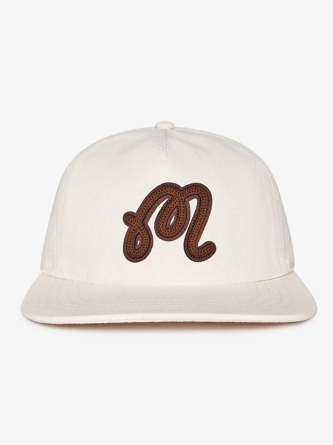 Malbon Velasco Snapback Hat | CREAM
