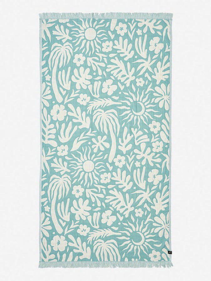 Slowtide Driftweave Turkish Sky Blue Towel | SKY BLUE