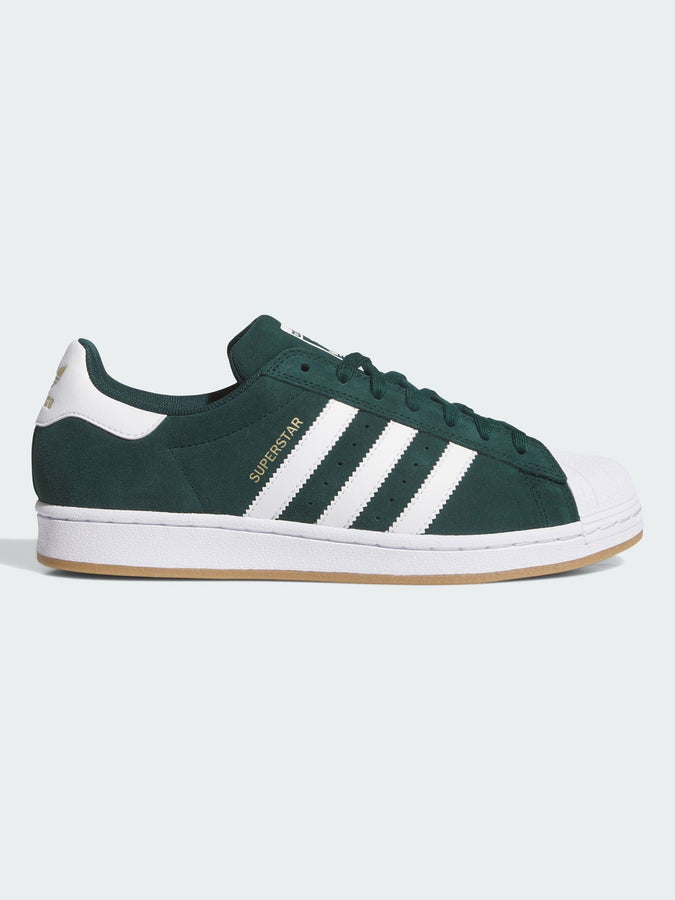 Adidas Superstar ADV Aurora Ivy/White/Gold Met Shoes Spring 2026 | AURORA IVY/WHITE/GOLD MET