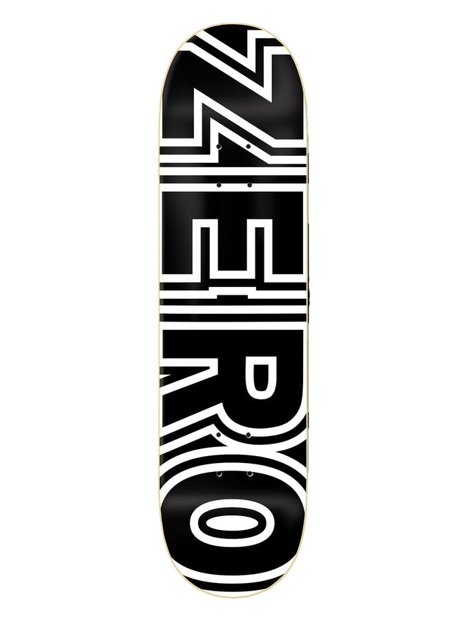 Zero Classic Bold 8’’ & 8.25’’ Skateboard Deck | BLACK