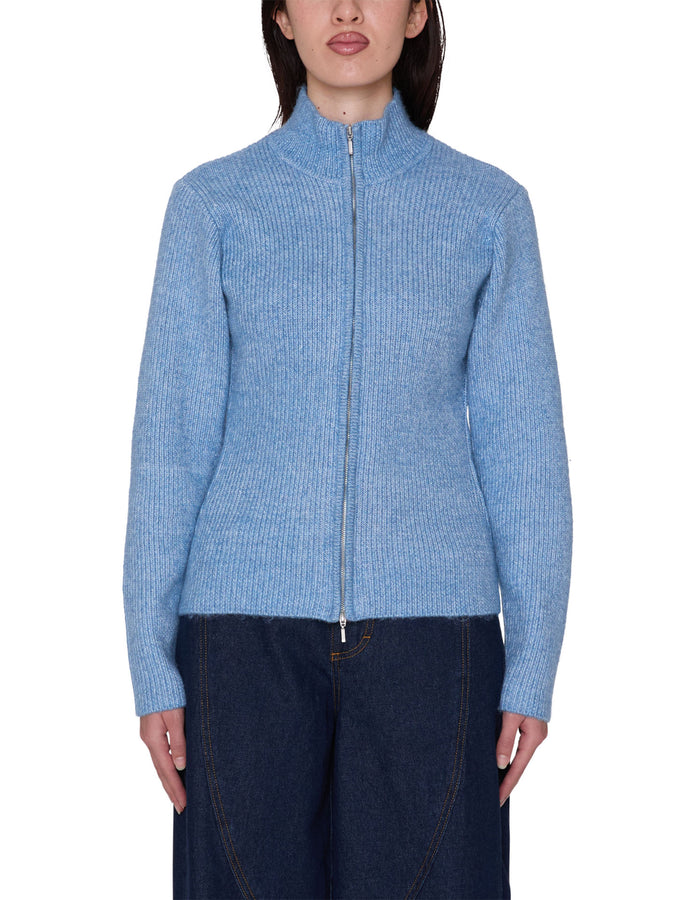 Obey Ciel 2Way Zip Cardigan Fall 2026 | CORONET BLUE (COE)