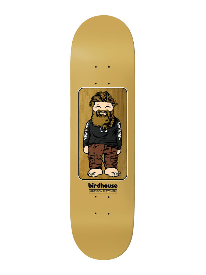 Birdhouse Toy Box Fletcher 8.25’’ Skateboard Deck | BROWN