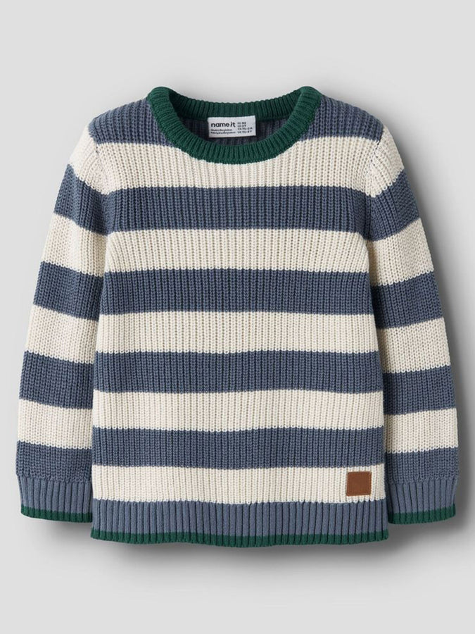 Name It Nerus Crewneck Sweatshirt Fall 2026 | BLUE MIRAGE