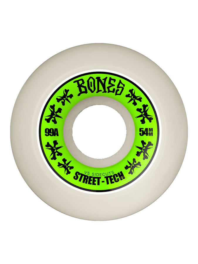 Bones Stf Sidecut V5 99A Skateboard Wheels | NATURAL
