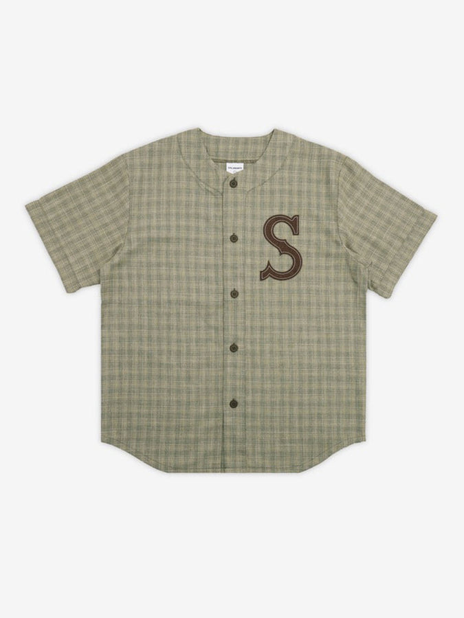 Students Folsom Baseball Short Sleeve Buttondown Shirt Fall 2026 | SAND