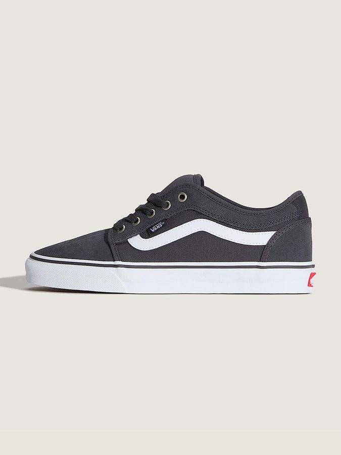 Vans Skate Chukka Low Sidestripe Charcoal/White Shoes Fall 2026 | CHARCOAL/WHITE (Z05)
