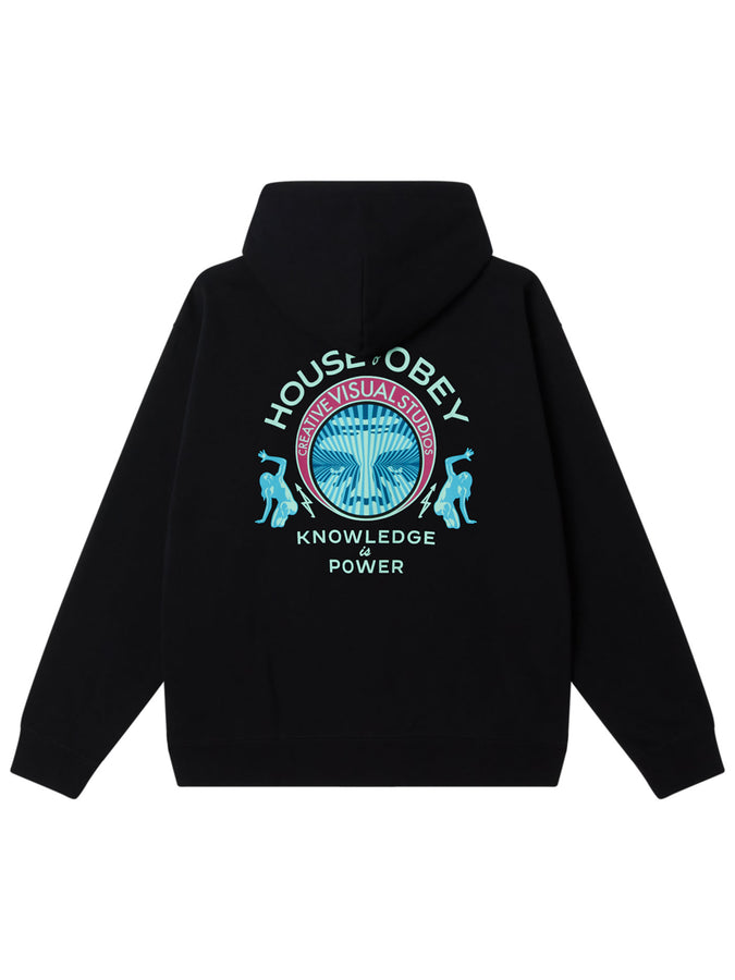 Obey Knowledge Is Power Hoodie Spring 2026 | BLACK (BLK)