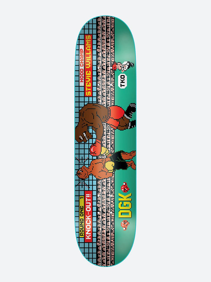 Dgk Williams 8-Bit Tko 8.25’’ Skateboard Deck | MULTI