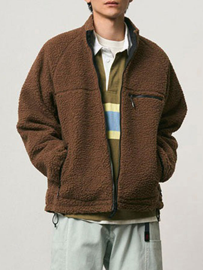 Gramicci Reversible Sherpa Jacket Fall 2026 | DARK BROWN/BLACK