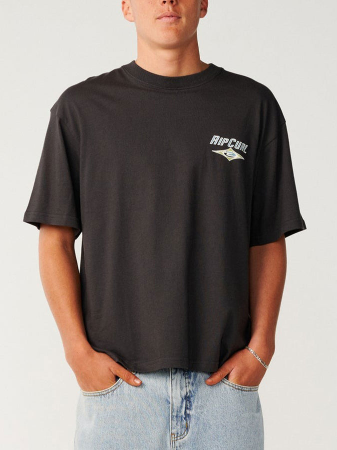 Rip Curl Heritage Icon T-Shirt Fall 2026 | WASHED BLACK (8264)