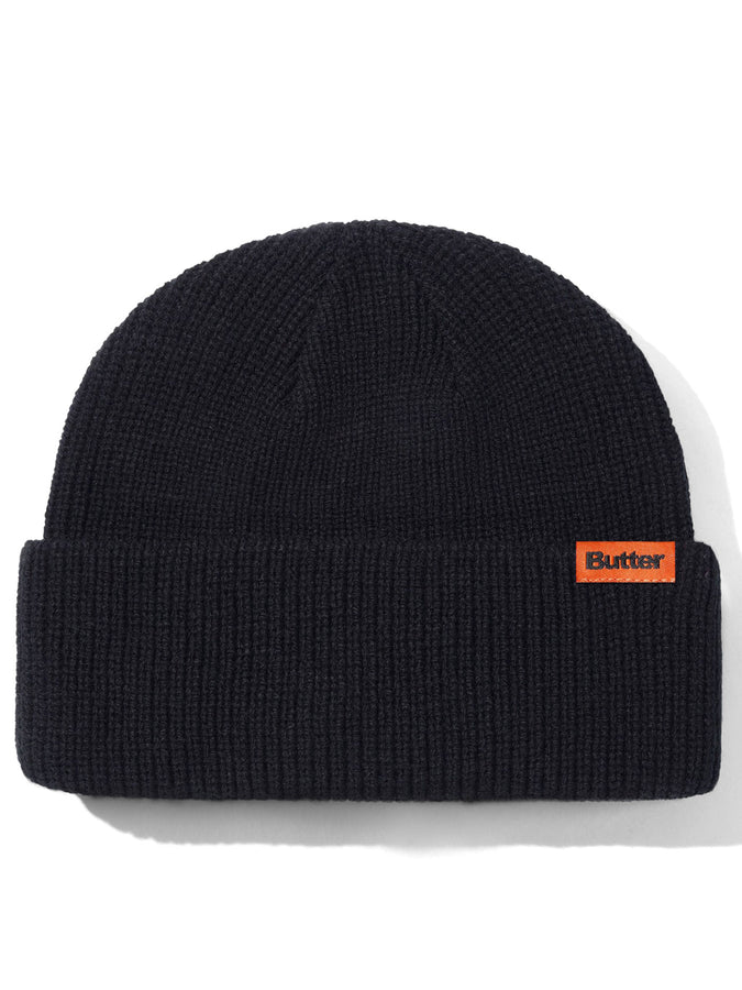 Butter Goods Tall Wharfie Beanie | BLACK