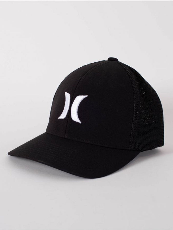 Hurley Laguna Icon Stretch Flexfit Hat | BLACK (010)