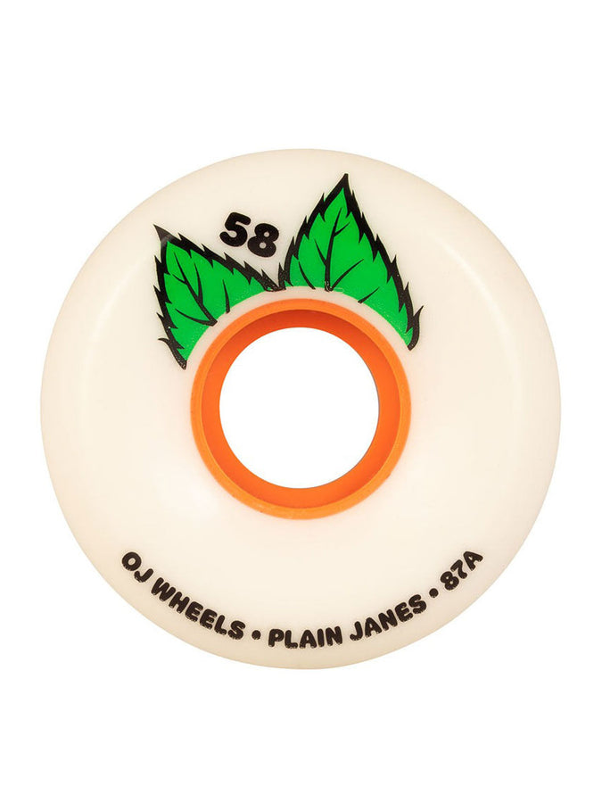 Oj'S Plain Jane Keyframe Skateboard Deck | WHITE