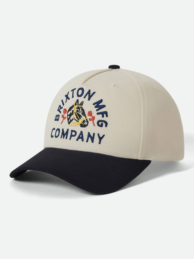 Brixton Horse Netplus Snapback Hat | BLACK/OFF WHITE