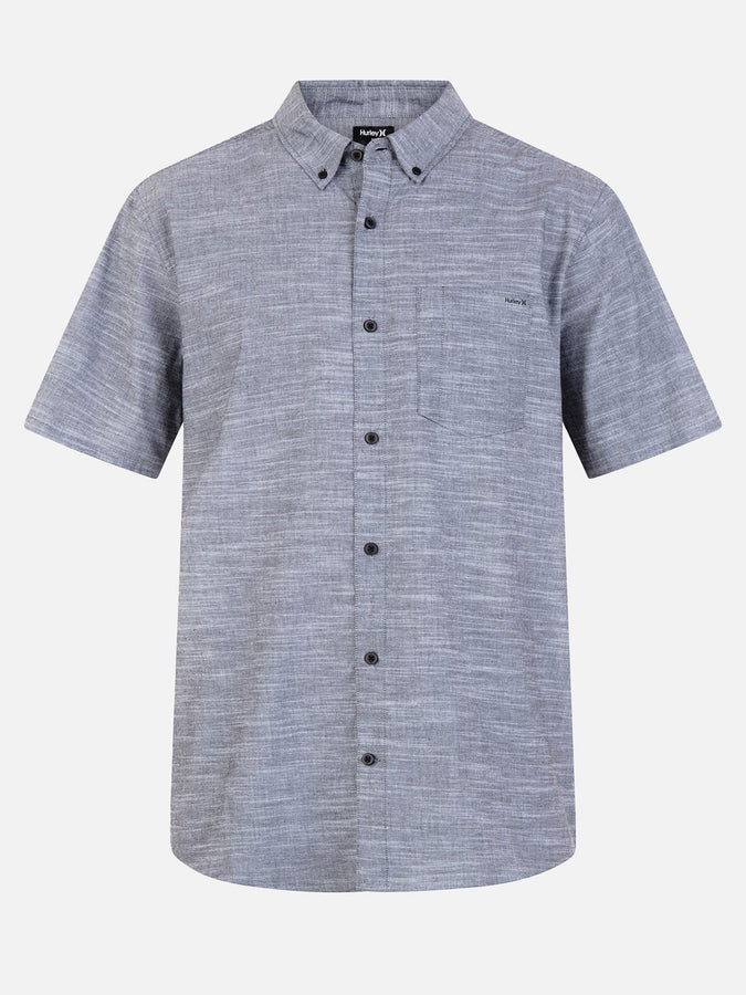 Hurley One & Only Stretch Short Sleeve Shirt Spring 2026 | BLACK (H023)