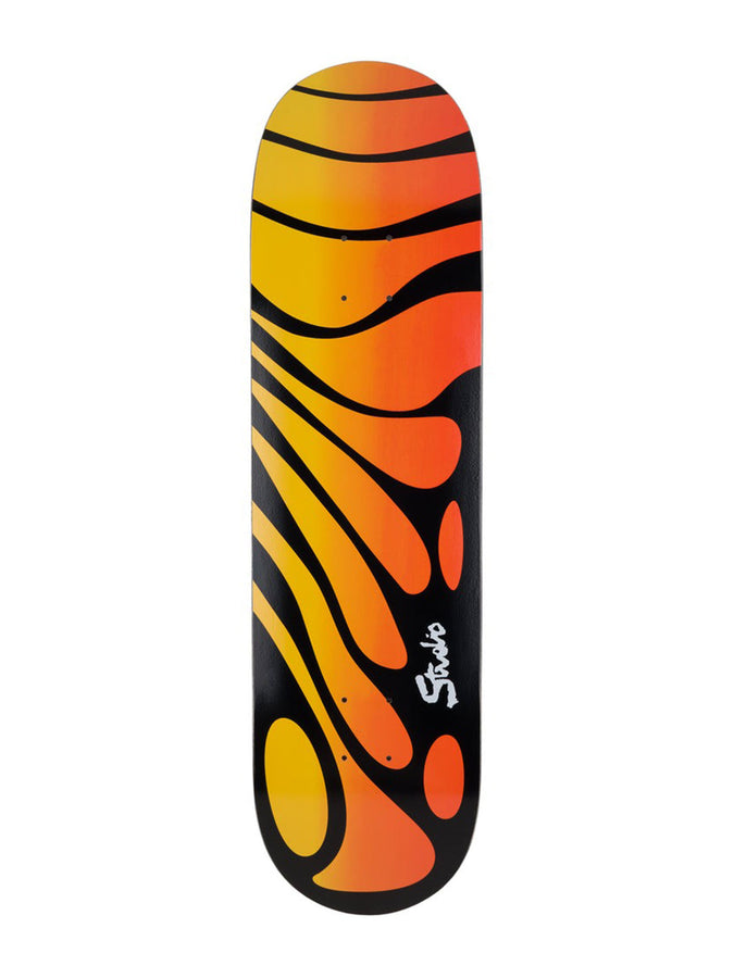 Studio Organic Plus Black/Orange Fade 8.25’’ Skateboard Deck | BLACK/ORANGE FADE