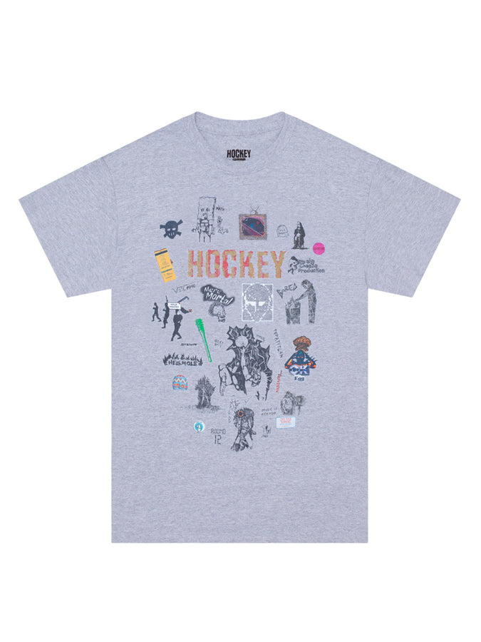 Hockey Paper Cover T-Shirt Spring 2026 | SPORT GREY